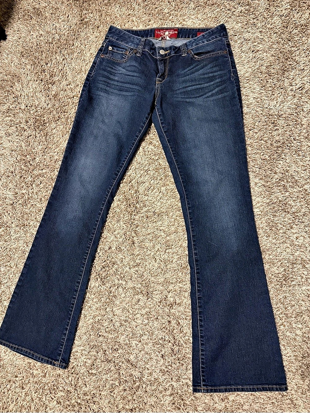 Lucky Brand Lola Boot Women's Bootcut Jeans in Blue Like New Size 4/27